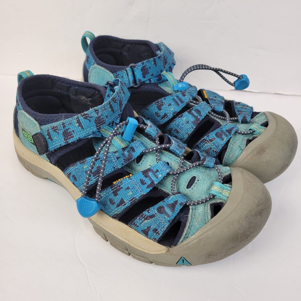 Keen Newport Sandals‎ Unisex KIDS Sizr 5 Vivid Blue Katydid Outdoor Hiking Water